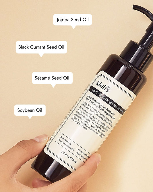 Dear, Klairs Gentle Black Fresh Cleansing Oil 150ml