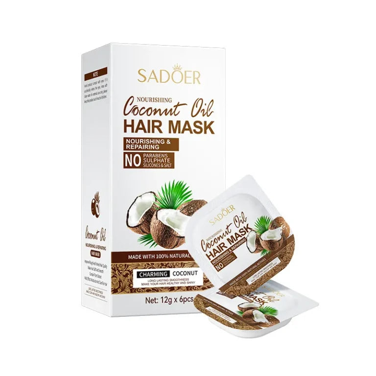 Sadoer Coconut Hair Mask 12g x 6pcs