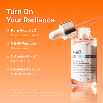 Dear, Klairs - Freshly Juiced Vitamin Drop 35ml