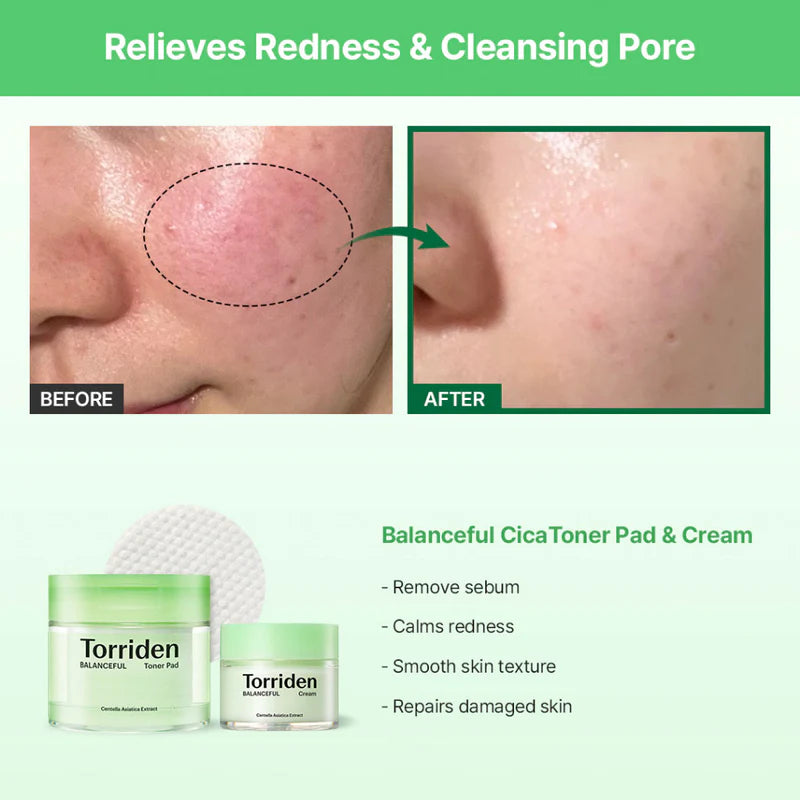 Torriden] BALANCEFUL Toner Pad 180ml (60ea)