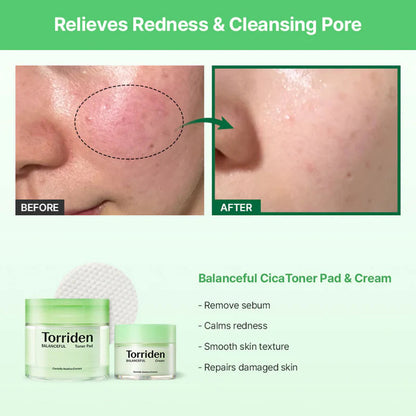 Torriden] BALANCEFUL Toner Pad 180ml (60ea)