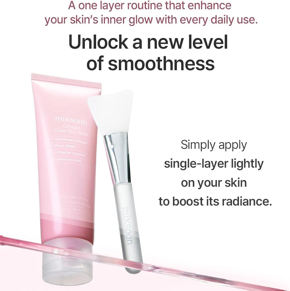 mixsoon Collagen Glass Skin Mask Peel off Facial Packs 80ml