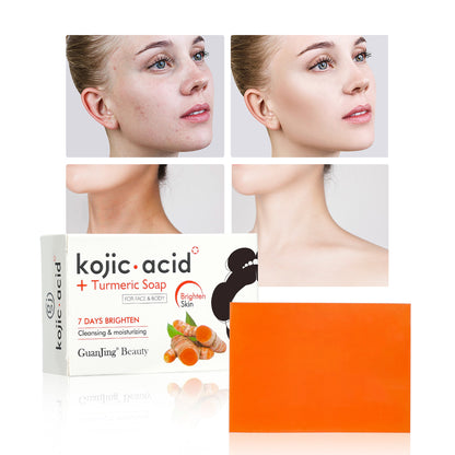 Kojic Acid + Turmeric Brightening Soap