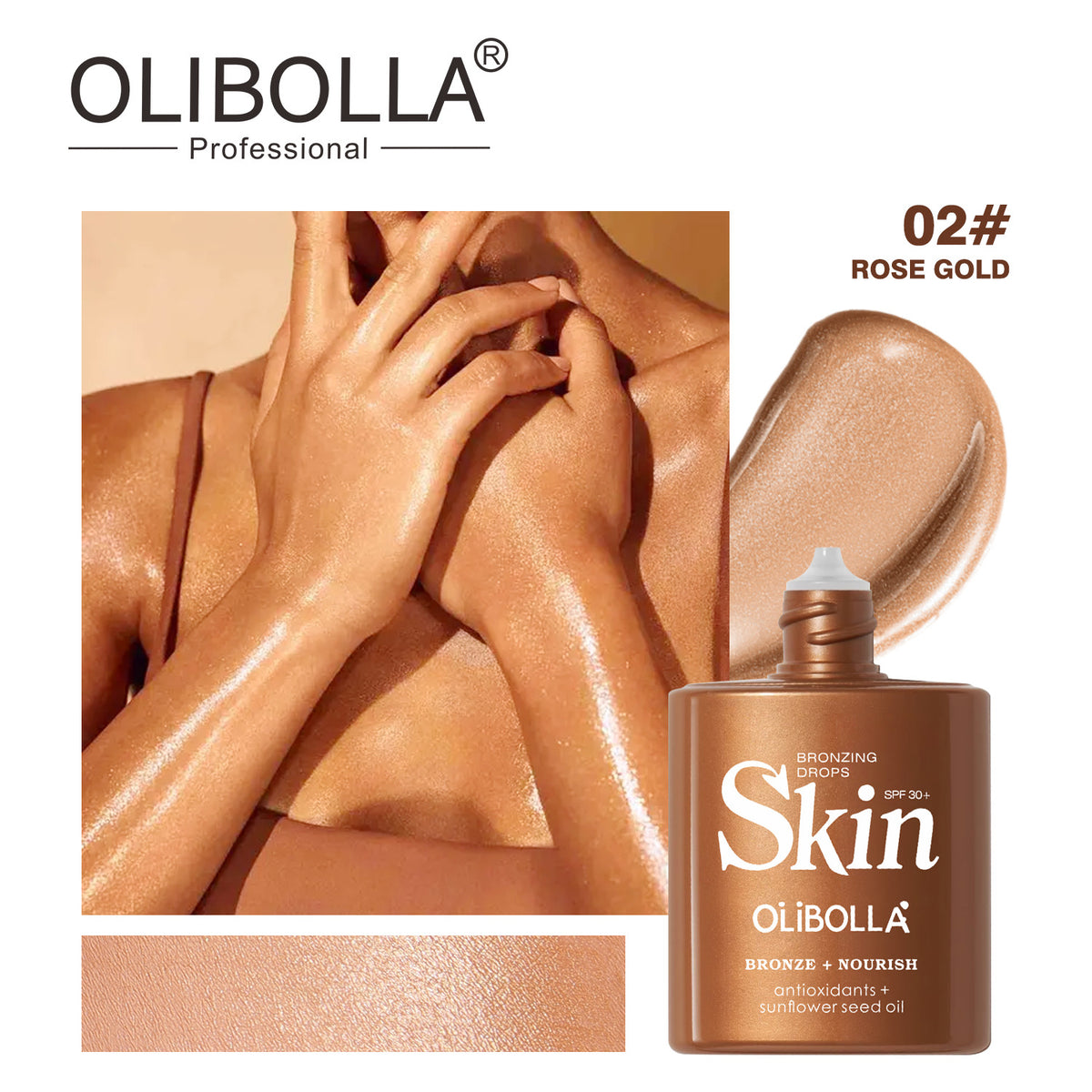 Olibolla Body Highlighting Tanning Bronze Liquid [30ml]
