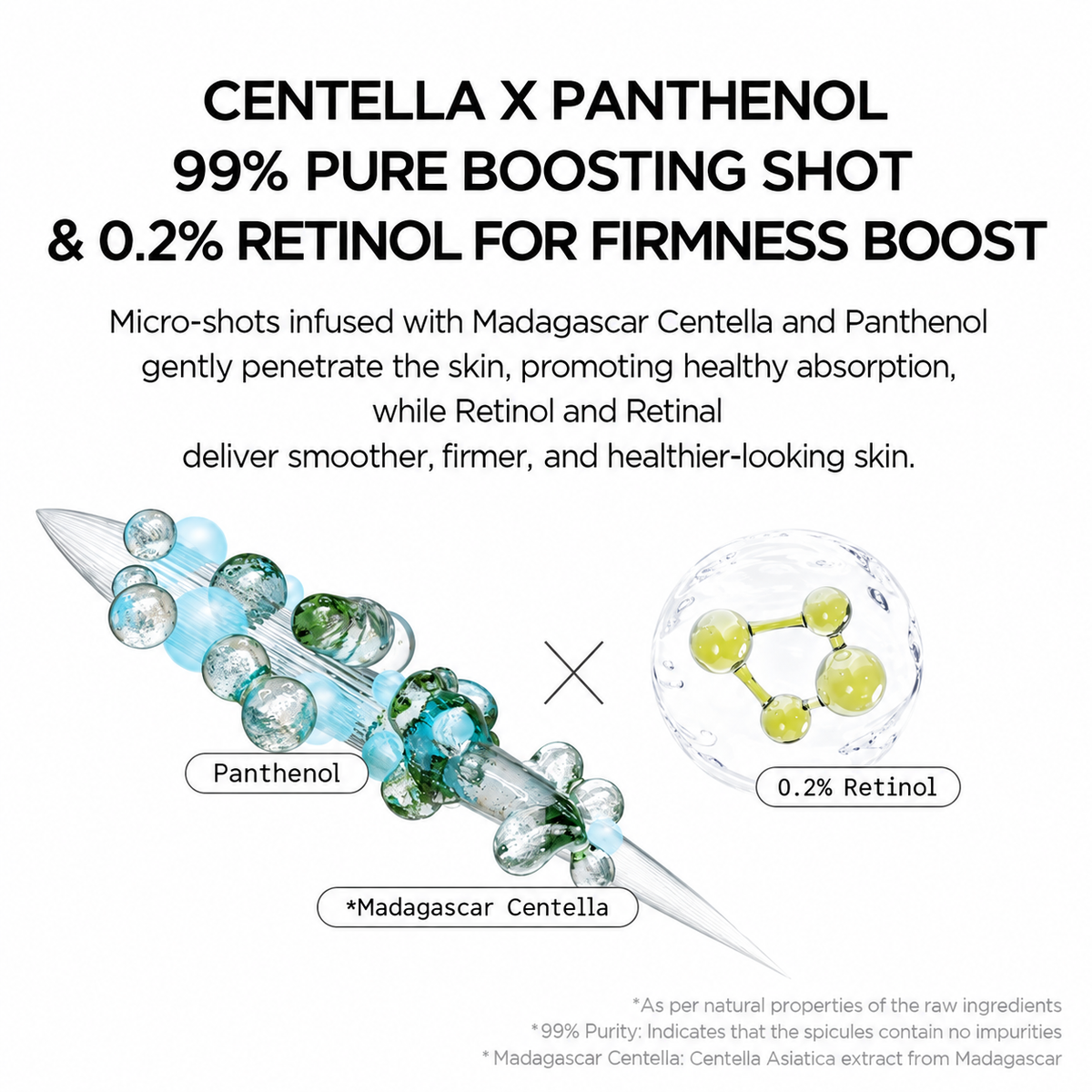 SKIN1004 Madagascar Centella Retinol 0.2 Boosting Shot Ampoule – 30ml
