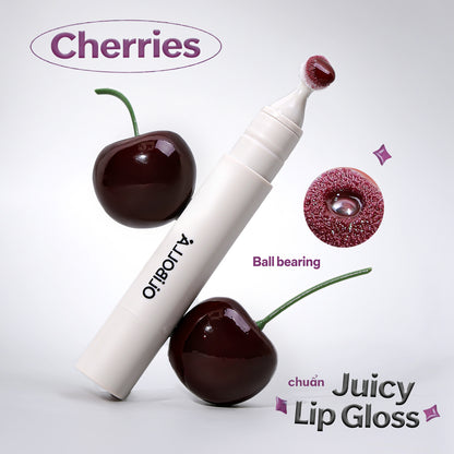 Olibolla plush brush head lip glaze plump lip gloss