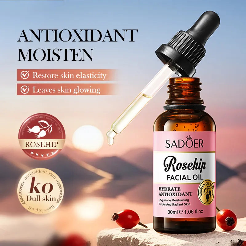 Rosehip Antioxidant Serum for Hydration & Protection – SADOER