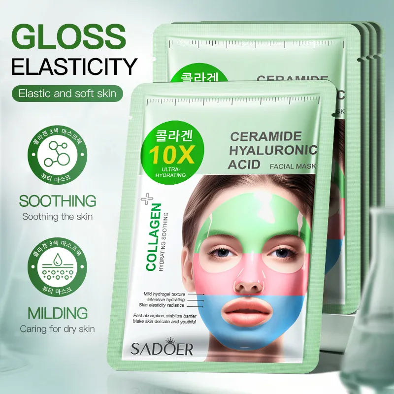 Sadoer Split Collagen Mask with Hyaluronic & Ceramide 30ml