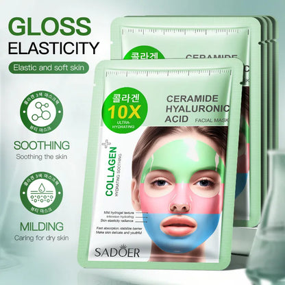 Sadoer Split Collagen Mask with Hyaluronic & Ceramide 30ml
