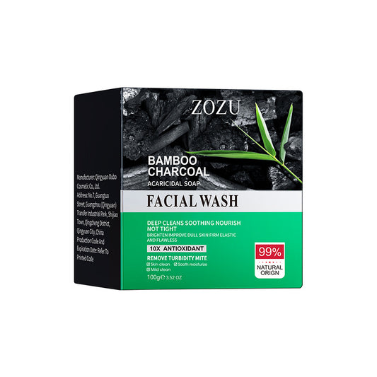 ZOZU Bamboo Charcoal Acaricidal Soap 100g