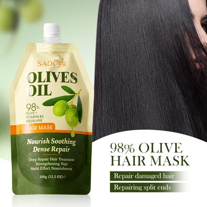 Olive Hair Mask 350g – SADOER