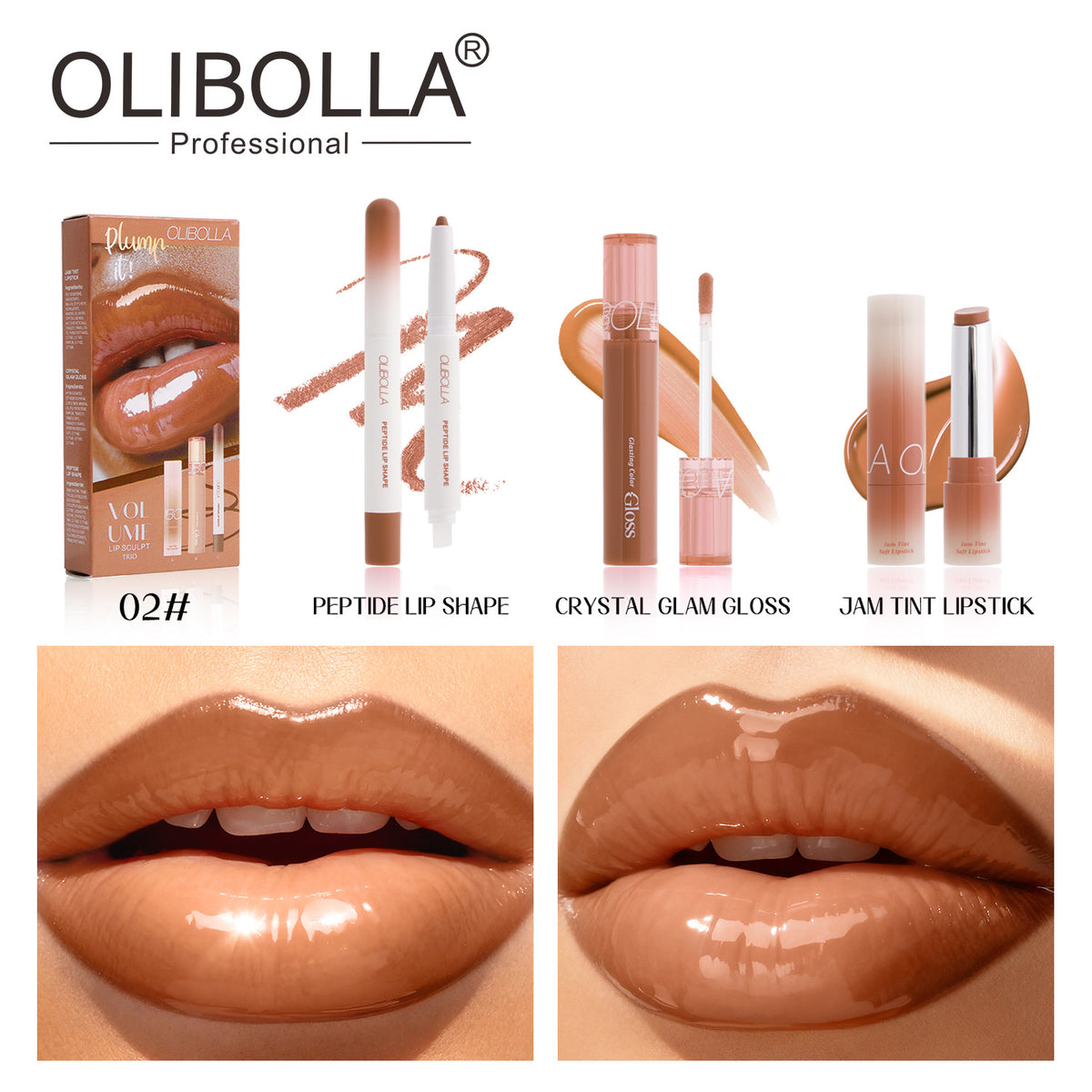 Olibolla Lip Sculpt Trio Set