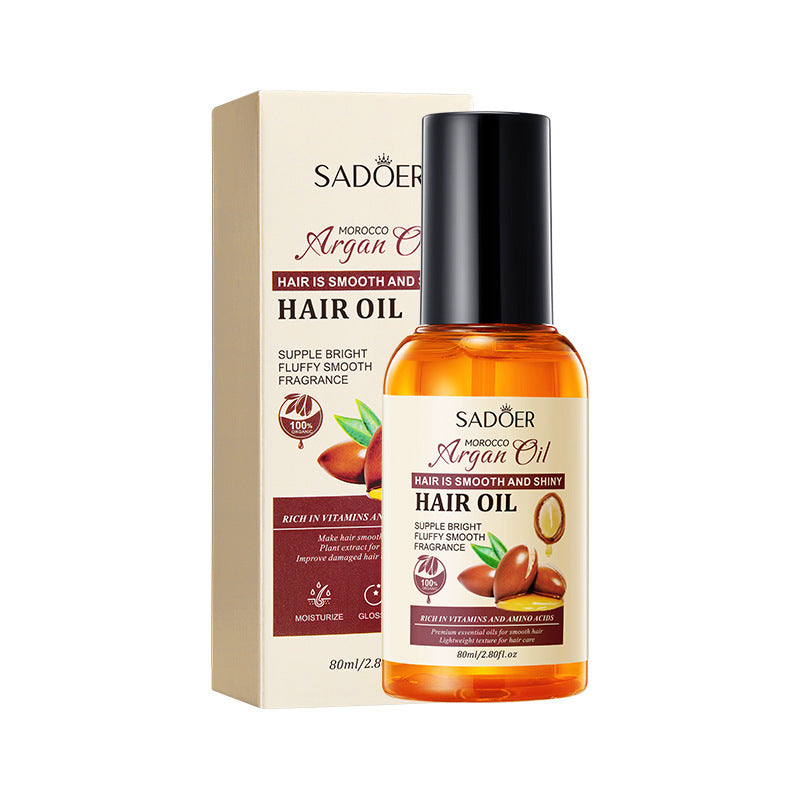 SADOER Morocco Argan Oil Smooth & Shiny Hair Oil 80ml