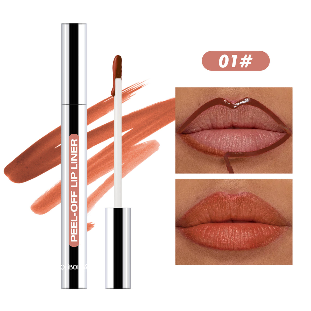 Matte Peel-Off Lip Gloss Dyeing Peel-Off Lip Liner
