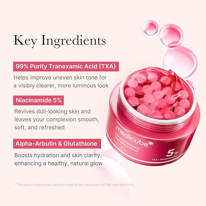 Medicube TXA Niacinamide Capsules Cream