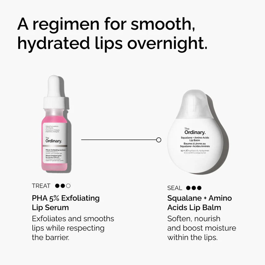 The Ordinary PHA 5% Exfoliating Lip Serum 15ml