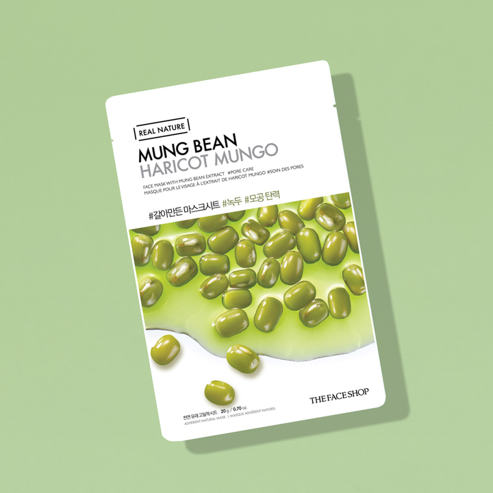 The Face Shop Mung Bean Face Mask 1pc