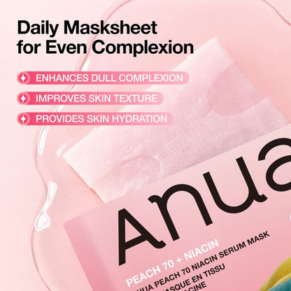Anua Kpop Demon Hunters Peach Mask 25ml x 1 sheet