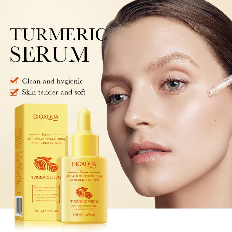 BIOAQUA Turmeric Acne Soothing Face Serum 30ml