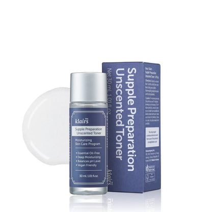 Dear Klairs Supple Preparation Unscented Toner MINI 30ml