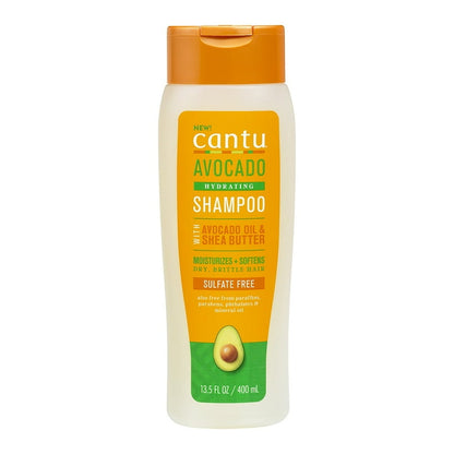 Cantu Avocado Sulfate Free Shampoo with Avocado Oil Shea Butter