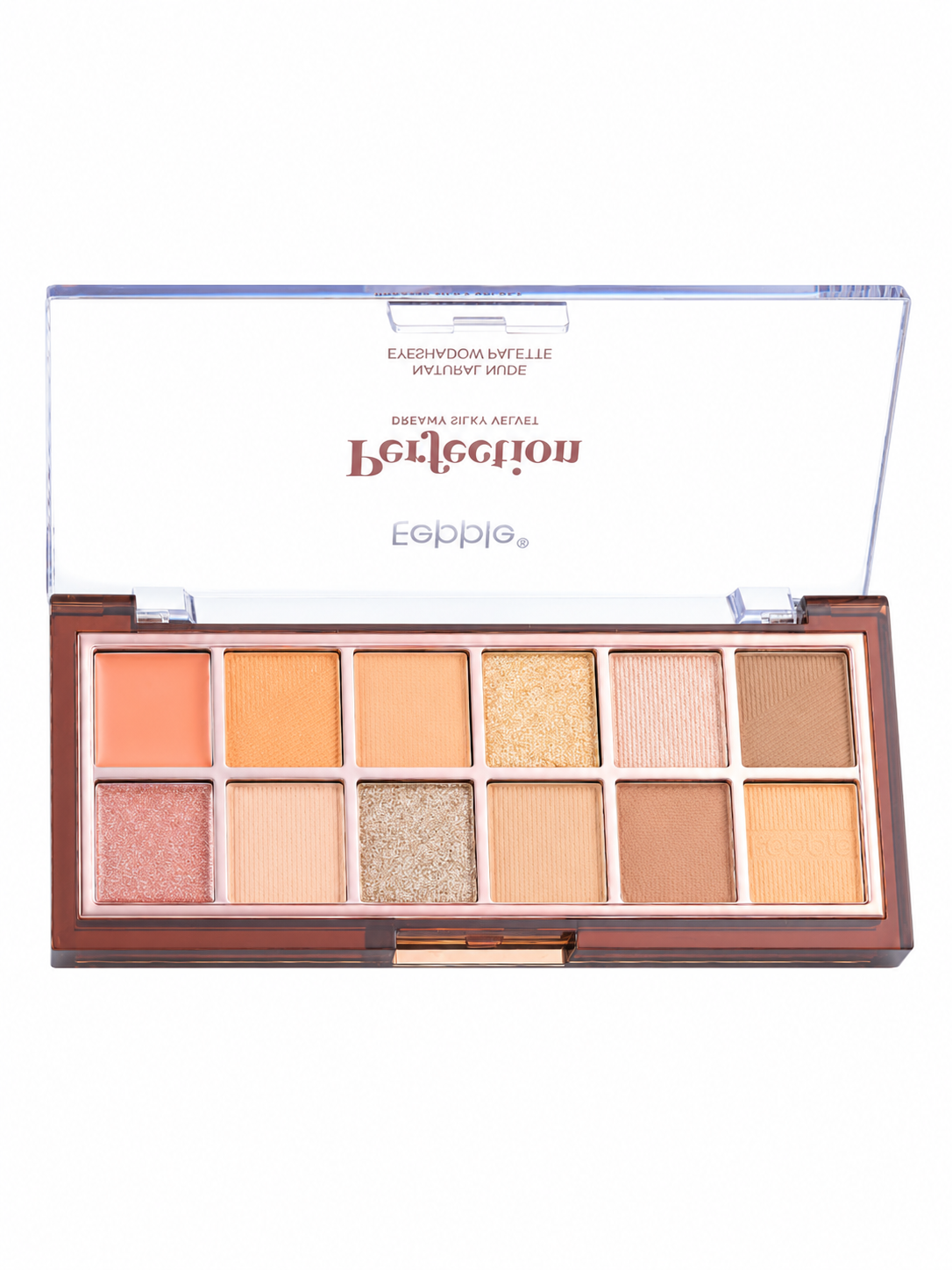 Febble Perfection Cream+Powder Eyeshadow Palette 12 Colors 10g