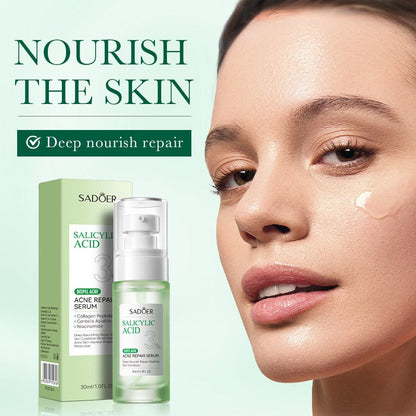 SADOER Salicylic Acid Acne Repair Serum - Niacinamide Face Serum - 40ml