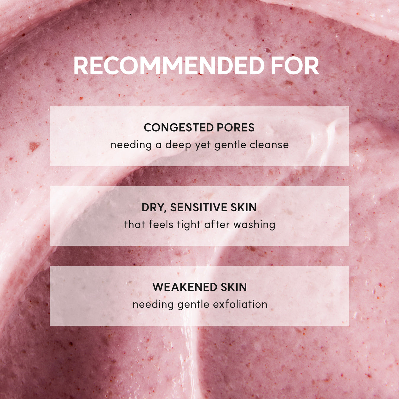 Arencia Fresh Rosehip Rice Mochi Cleanser 120g