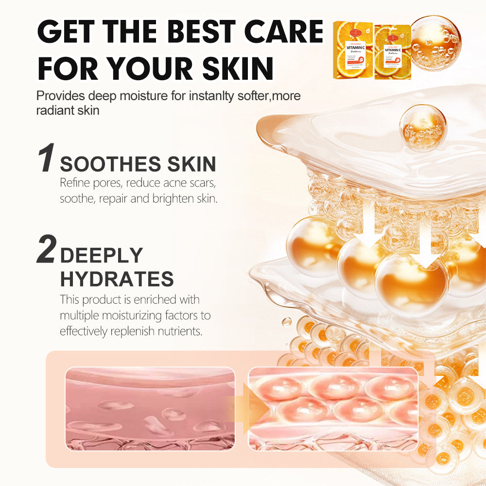 Vitamin C Brightening Facial Sheet Mask