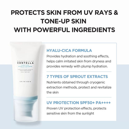 SKIN1004 Hyalu-Cica Water-Fit Sun Serum SPF50+ PA++++ 50ml