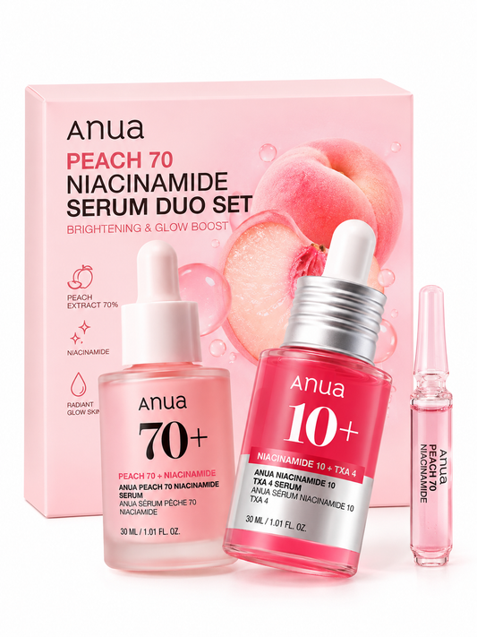 Anua Brightening Boost Serum 2pc Set