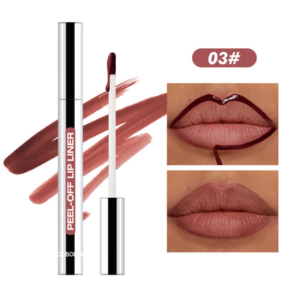 Matte Peel-Off Lip Gloss Dyeing Peel-Off Lip Liner