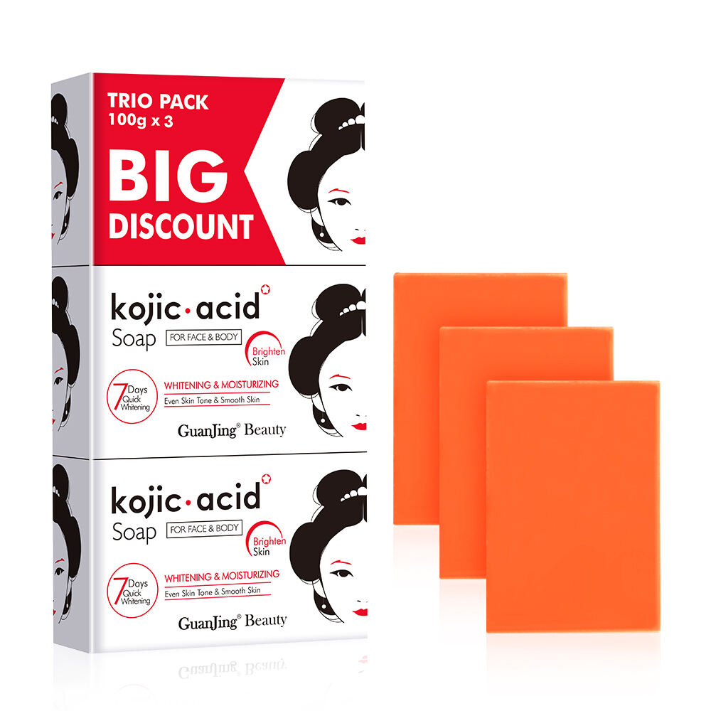 Kojic Acid Brightening Soap Trio Pack
