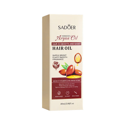 SADOER Morocco Argan Oil Smooth & Shiny Hair Oil 80ml
