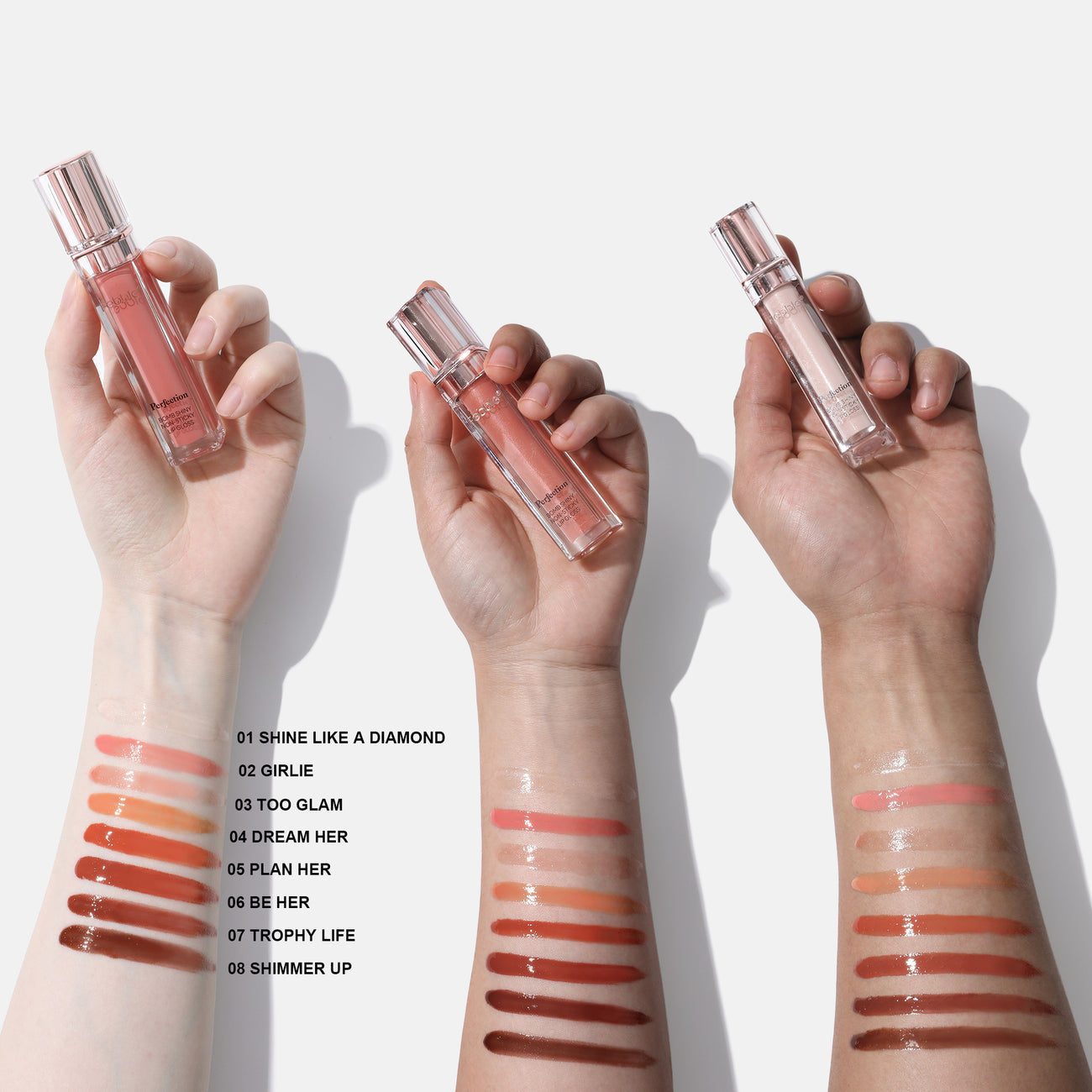 Debbie New Bomb Shiny Non-Sticky Lip Gloss