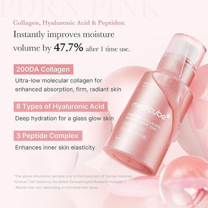 Medicube PDRN Pink Collagen Exosome Serum Shot 30ml