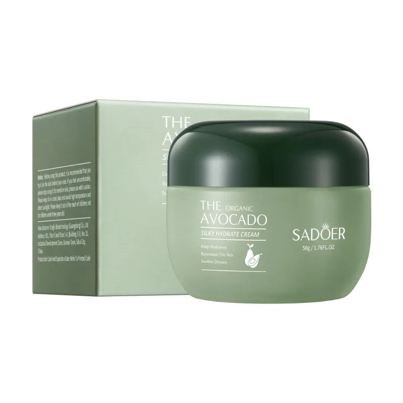 Avocado Face Cream Hydrating & Smoothing Formula 50g – SADOER