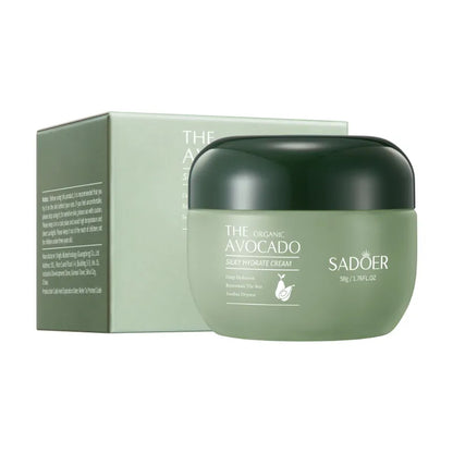 Avocado Face Cream Hydrating & Smoothing Formula 50g – SADOER