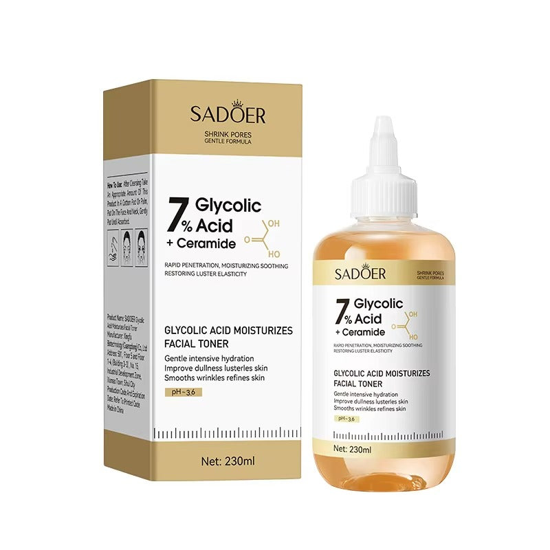 SADOER Glycolic Acid Moisturizing Facial Toner 230ml