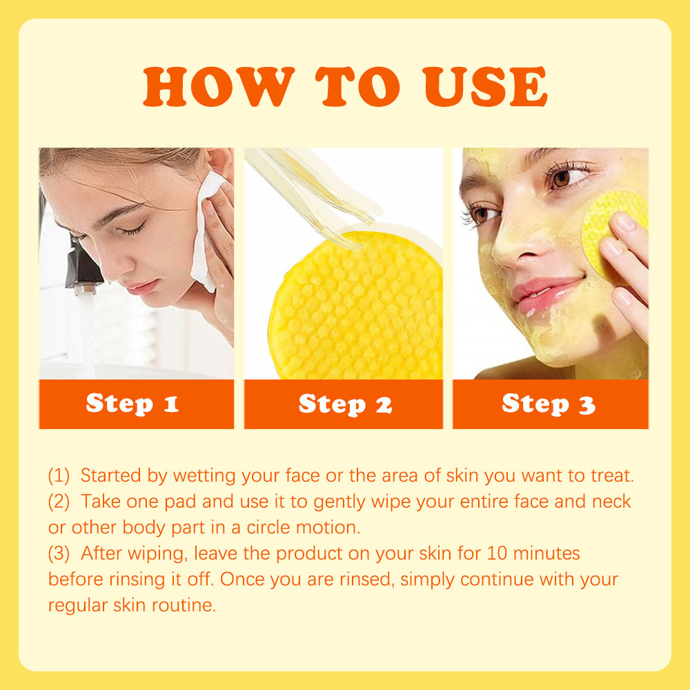 KOEC turmeric kojic acid toner pad 60 pads