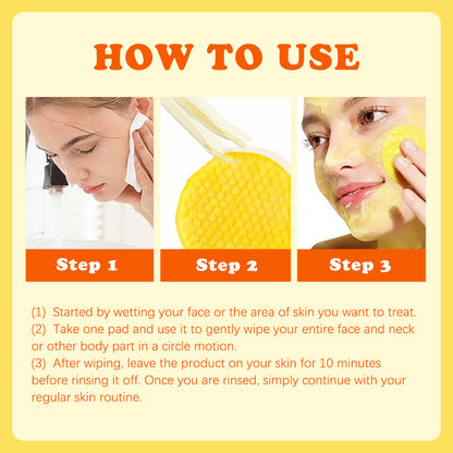 KOEC turmeric kojic acid toner pad 60 pads