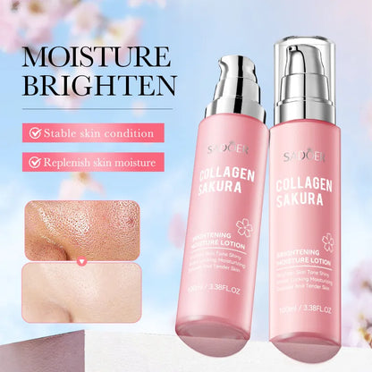 SADOER Sakura Collagen Brightening & Softening Lotion 100ml