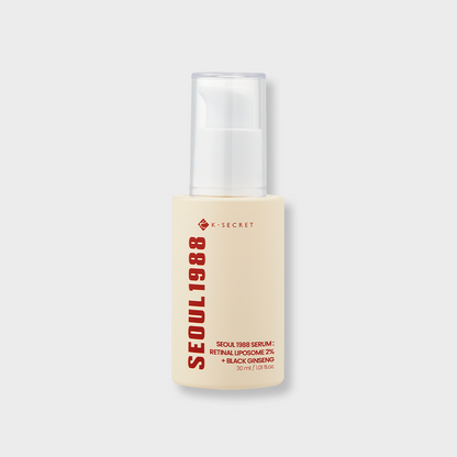 Seoul1988 Serum : Retinal Liposome 2% + Black Ginseng 30ml