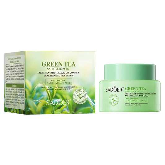 SADOER - Green Tea Salicylic Acid Face Cream 50g