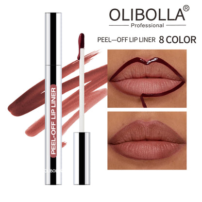 Matte Peel-Off Lip Gloss Dyeing Peel-Off Lip Liner