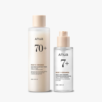 Anua Rice Daily Glow Duo Set 2pc