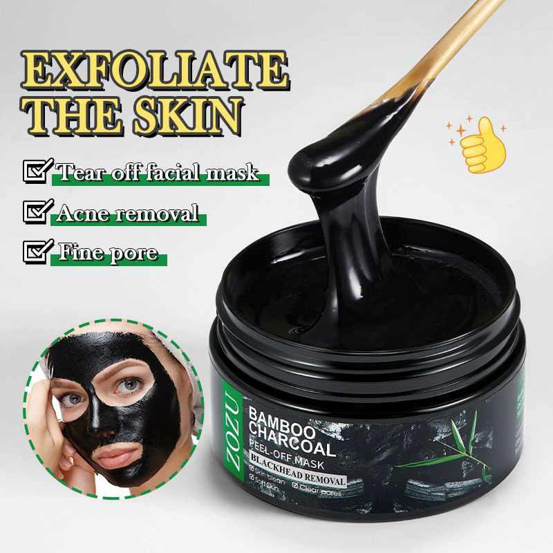 ZOZU Bamboo Charcoal Peel-Off Mask 100g