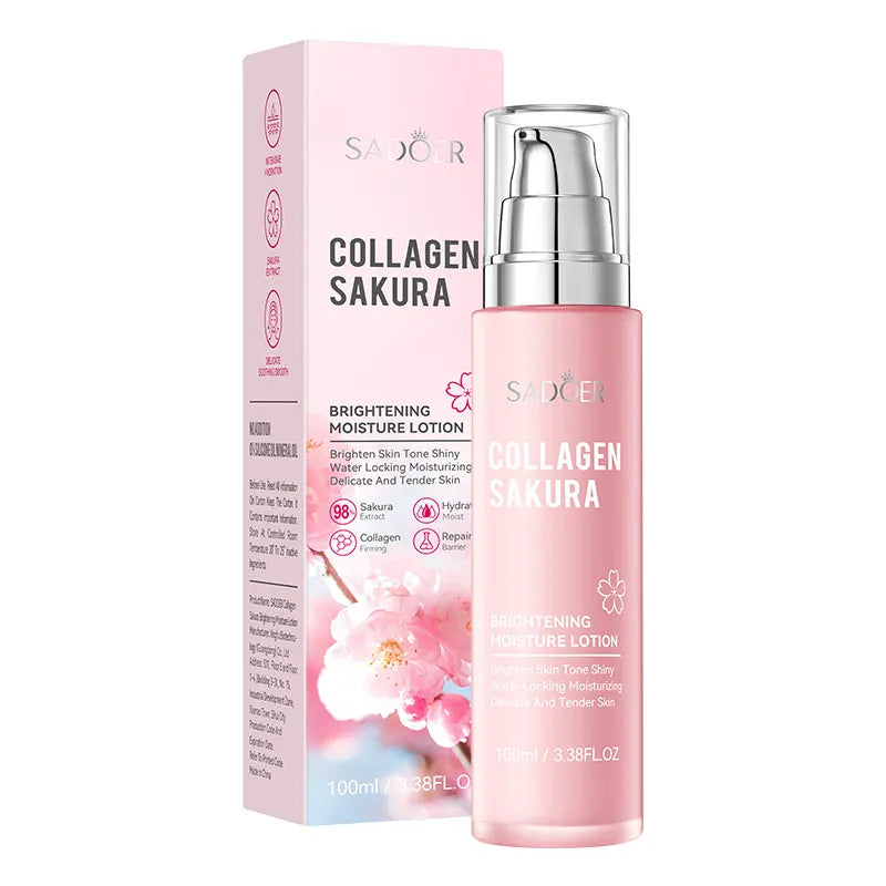 SADOER Sakura Collagen Brightening & Softening Lotion 100ml
