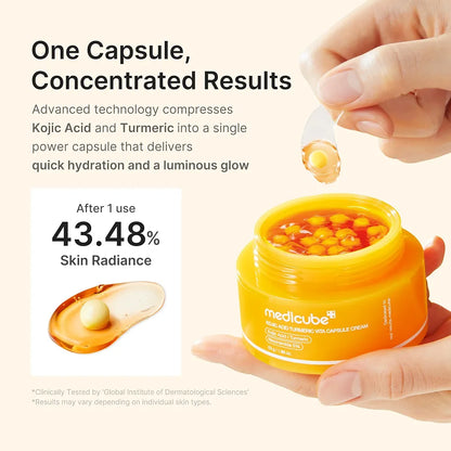 Medicube Kojic Acid Turmeric Vita Capsule Cream – 53g