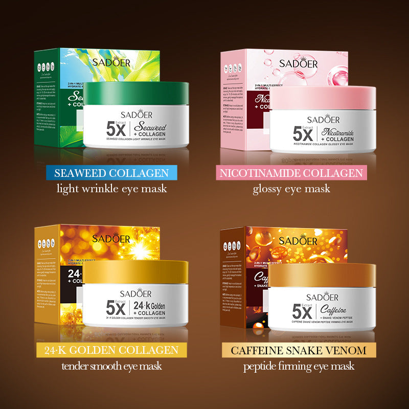 SADOER 5X Collagen Eye Mask 80pcs 100g